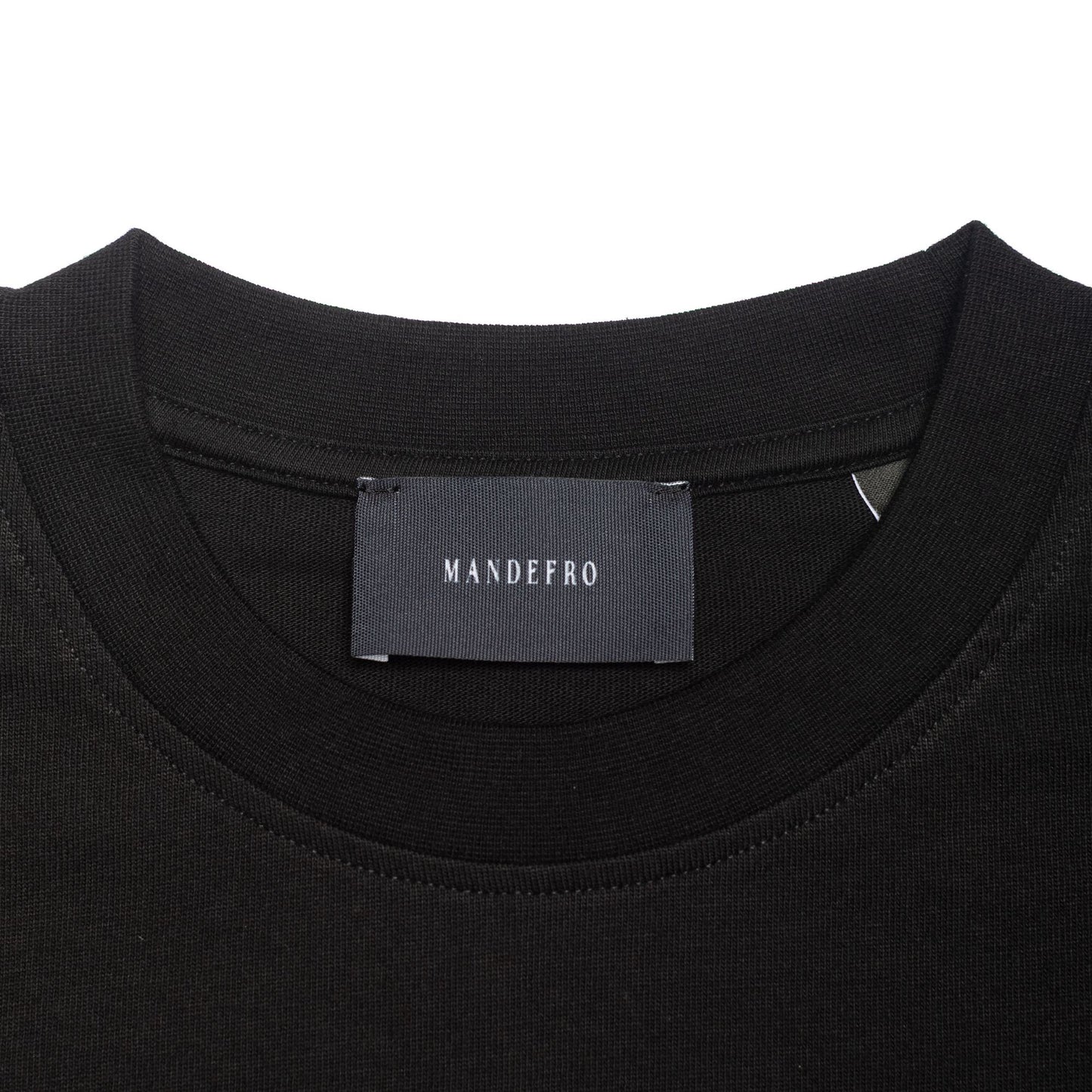 Women's Mandefro Cropped Tee in Black