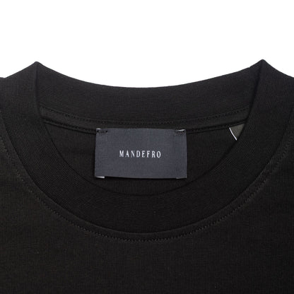 Women's Mandefro Cropped Tee in Black