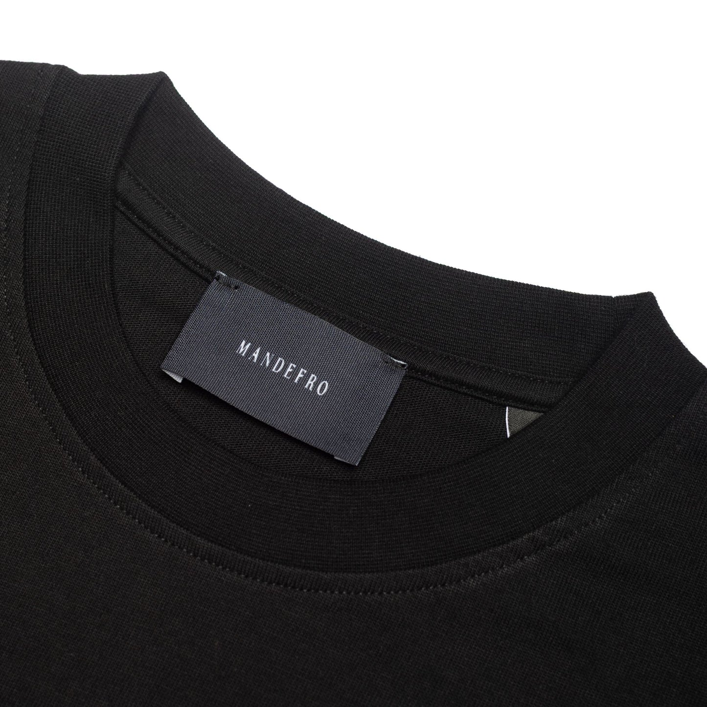 Women's Mandefro Cropped Tee in Black