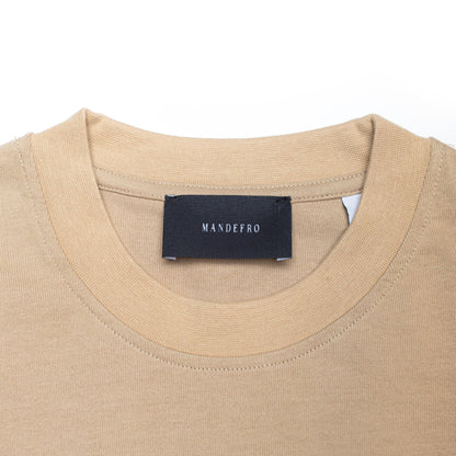 Women's Mandefro Cropped Tee in Croissant