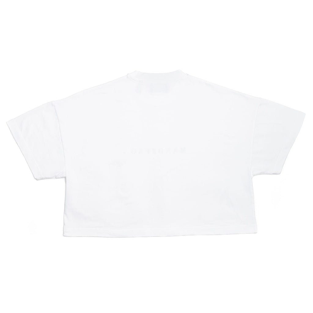 Women's Mandefro Cropped Tee in White