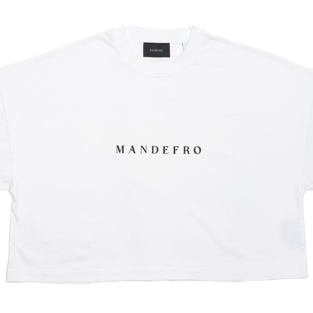 Women's Mandefro Cropped Tee in White