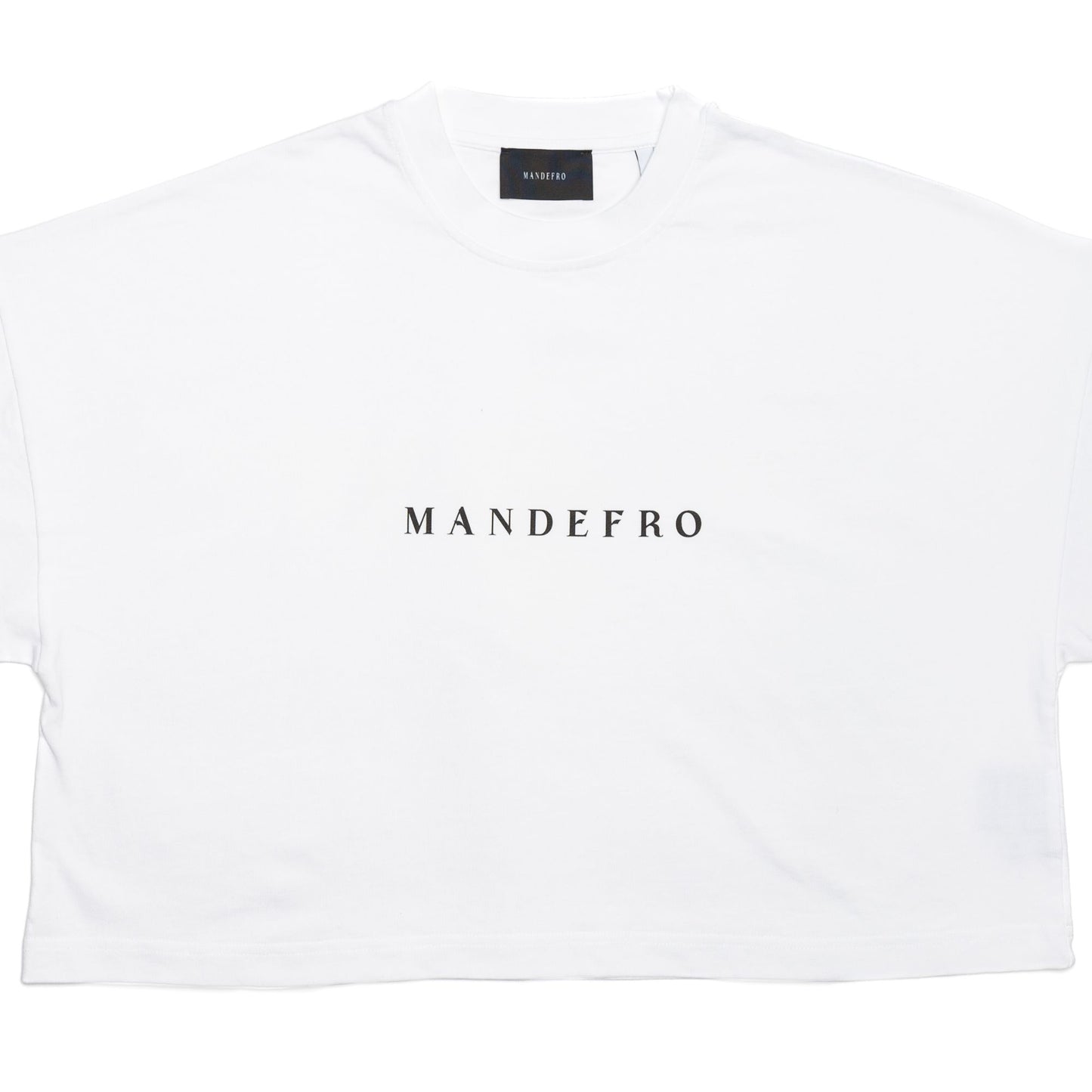 Women's Mandefro Cropped Tee in White