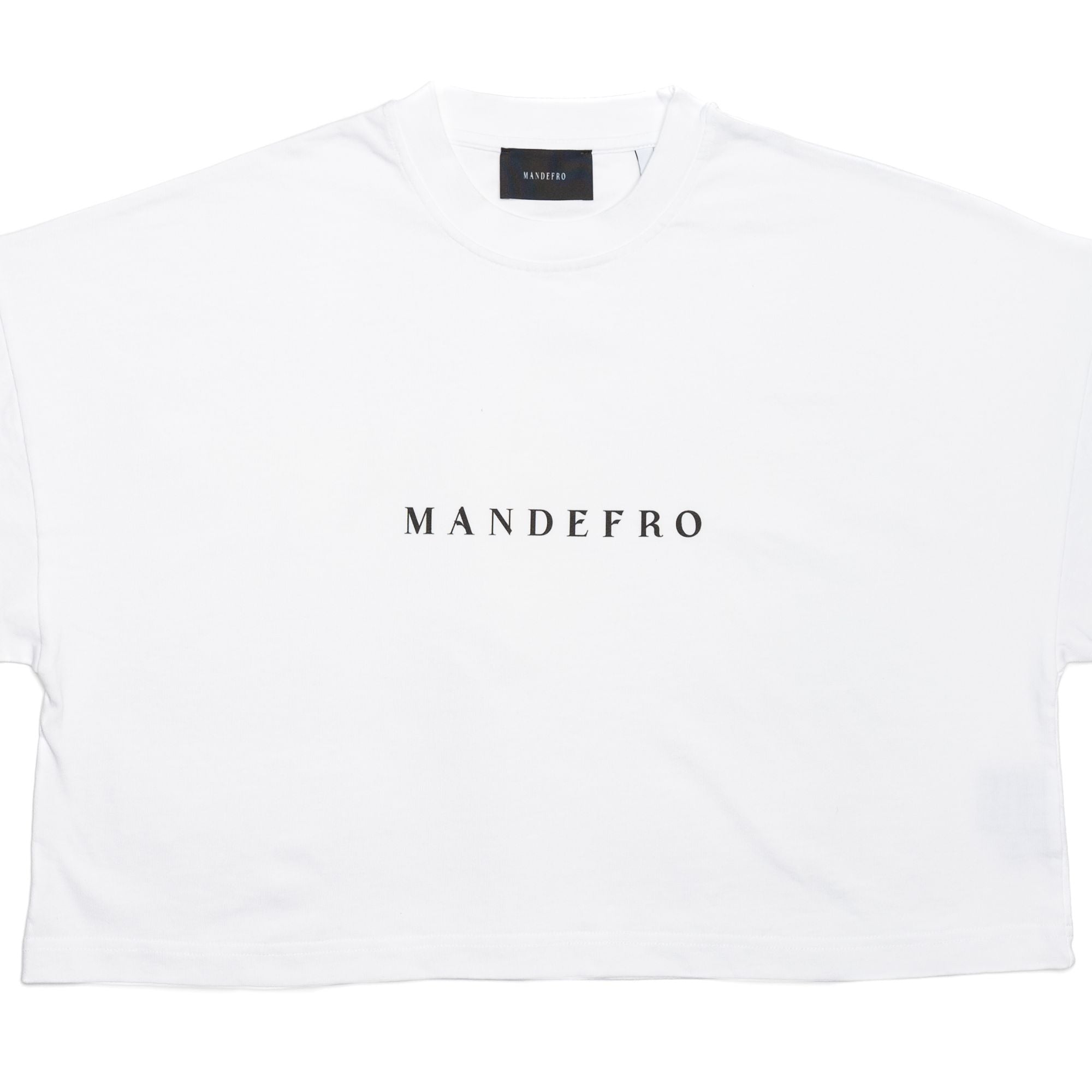 Women's Mandefro Cropped Tee in White