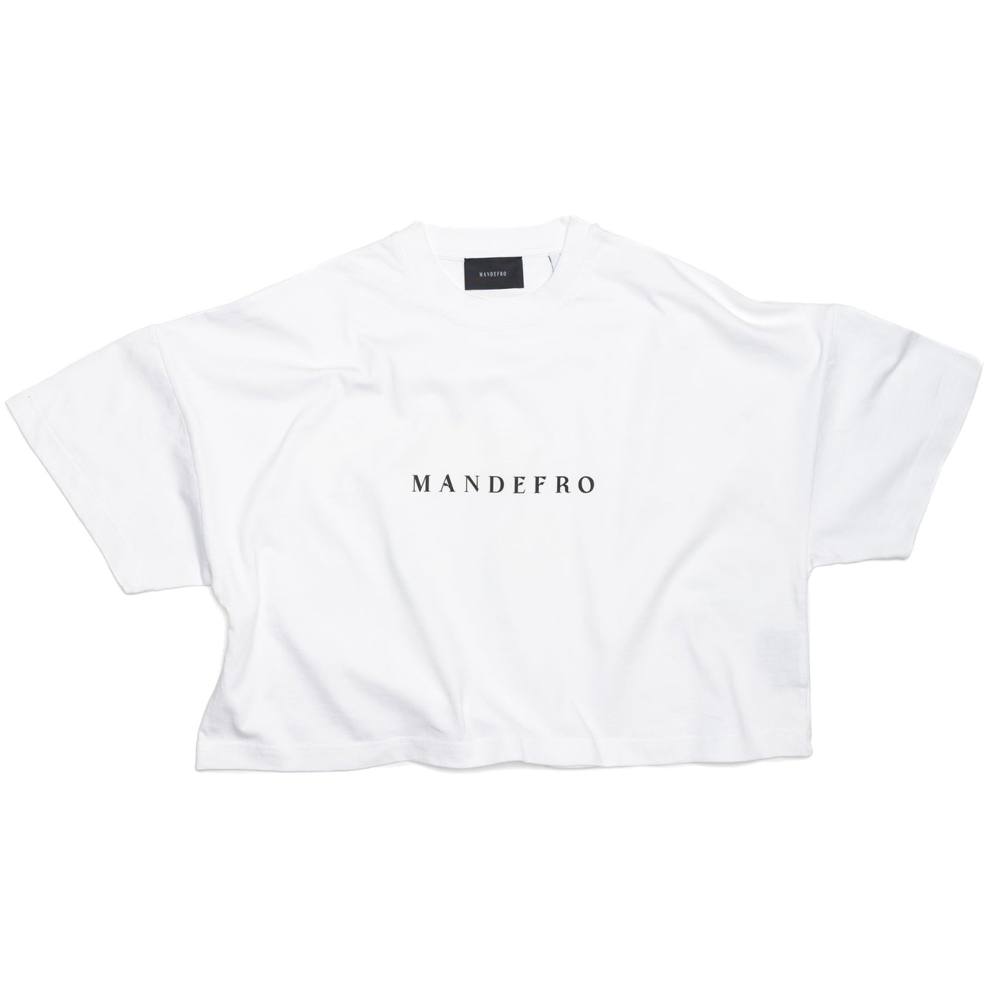 Women's Mandefro Cropped Tee in White
