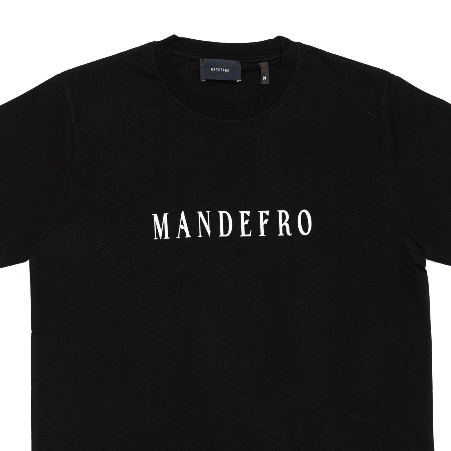 Men's Fitted Mandefro Tee in Black