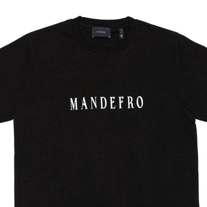 Men's Fitted Mandefro Tee in Black