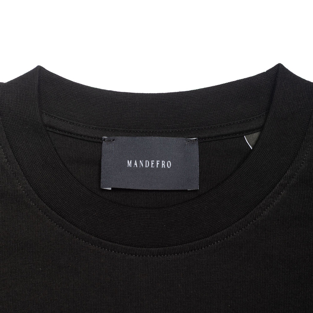 Men's Fitted Mandefro Tee in Black