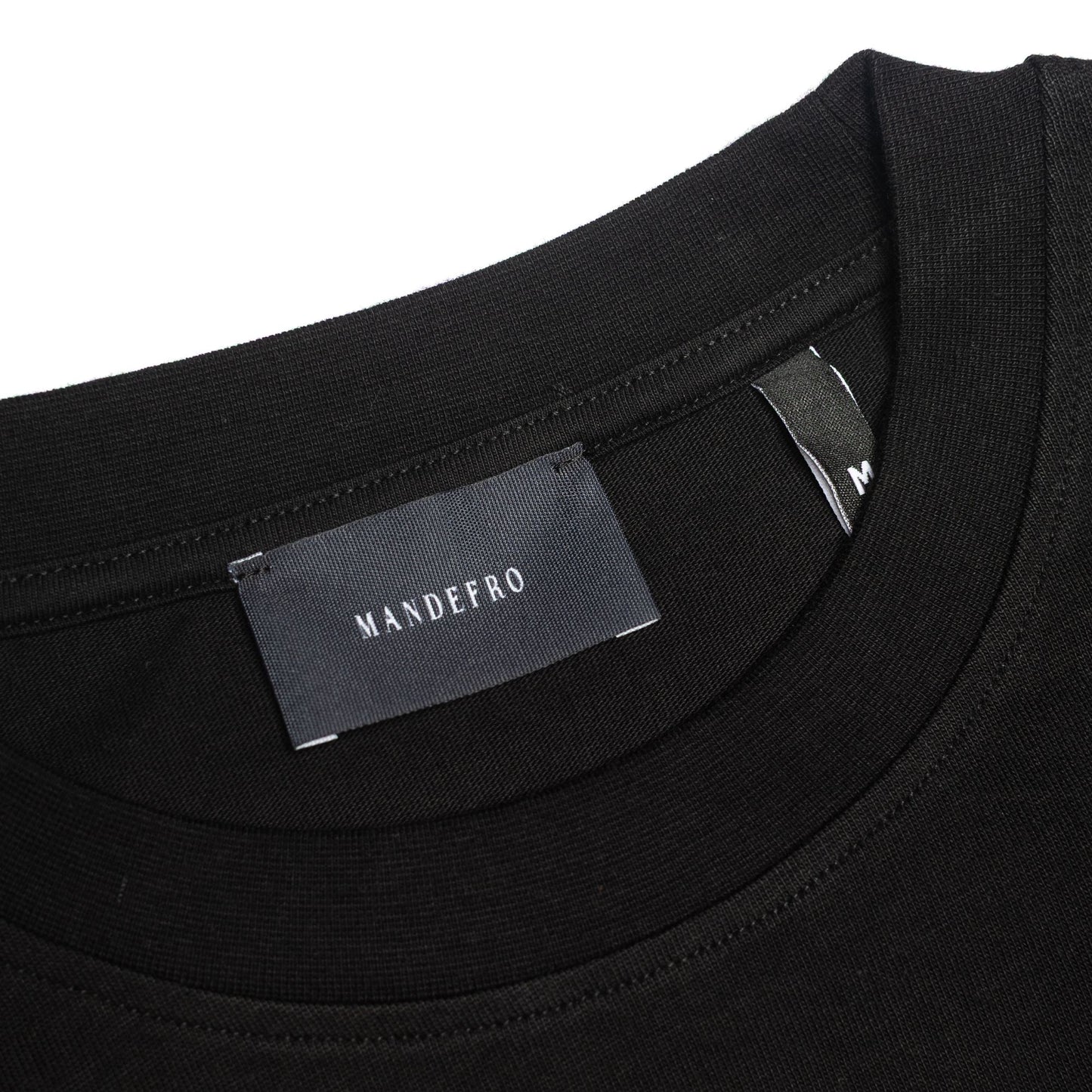 Men's Fitted Mandefro Tee in Black