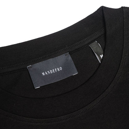 Men's Fitted Mandefro Tee in Black