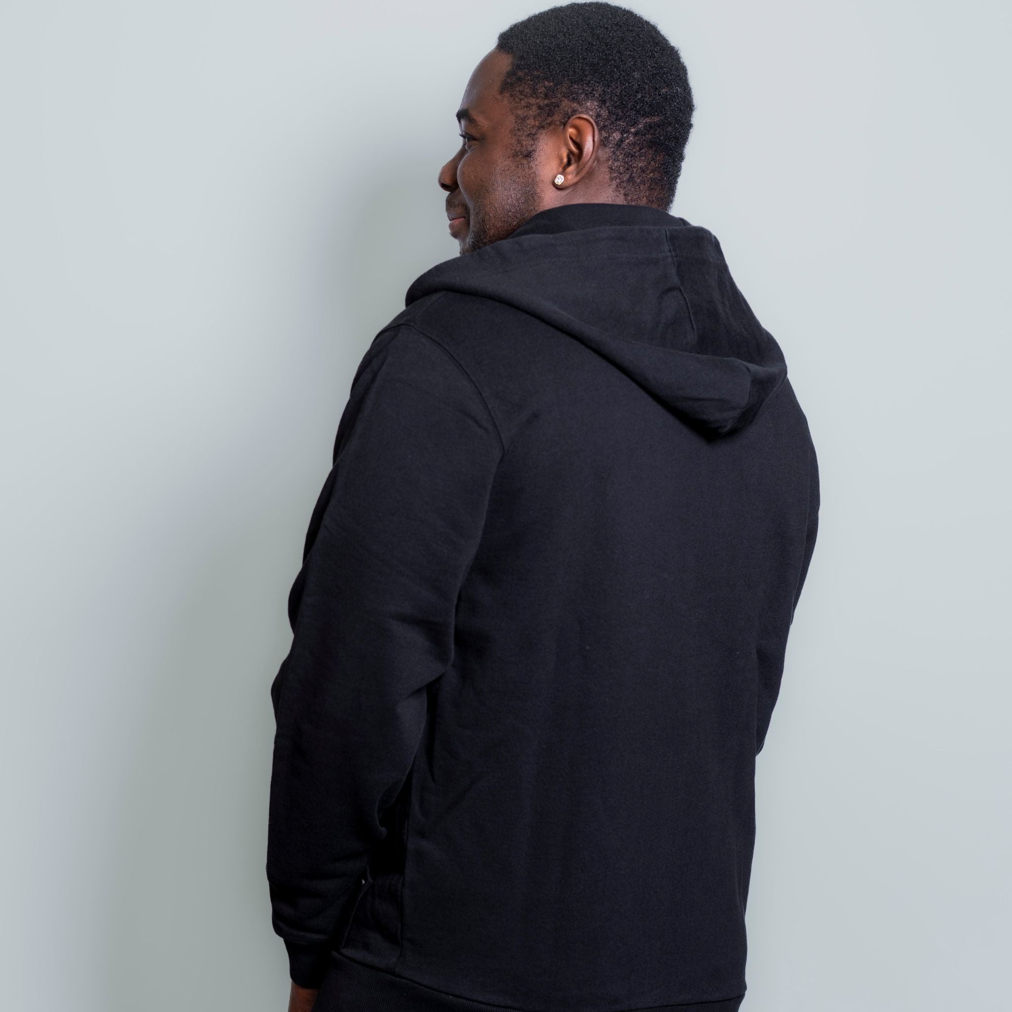 Unisex Two way YKK zipper Hoodie